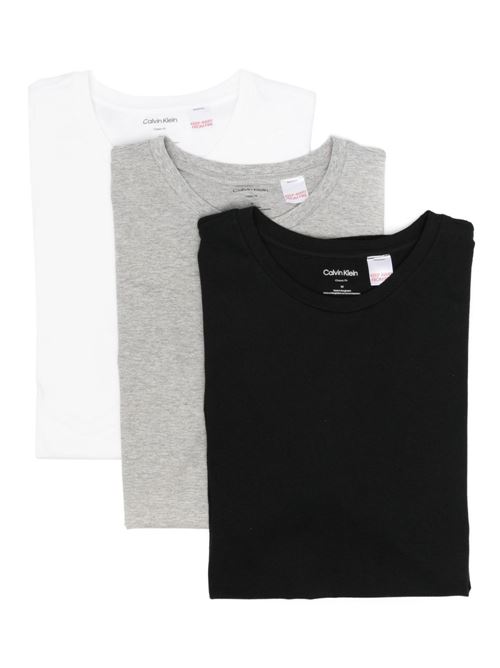 t-shirt uomo mezza manica 3 pack Calvin Klein | LV00NB4051MP1